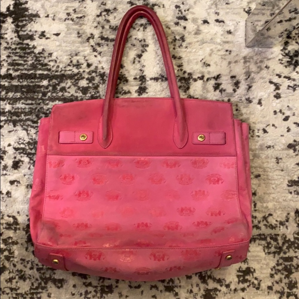 Juicy Couture Hot Pink Tote Bag with Gold Hardware - Picture 5 of 10